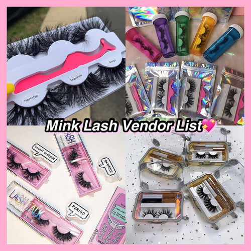 Mink Lash Vendor List